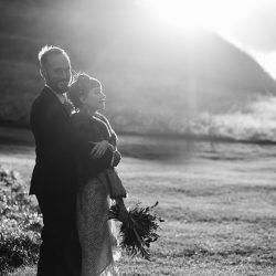 Vintage style and stunning views at this Scottish elopement