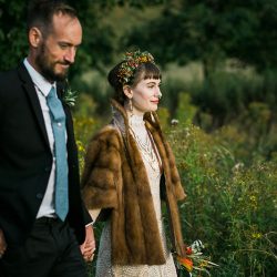 Vintage style and stunning views at this Scottish elopement