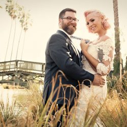 A Victorian house wedding with retro glam style and sweet personal touches