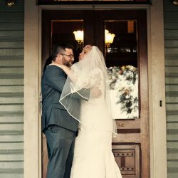 A Victorian house wedding with retro glam style and sweet personal touches