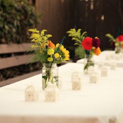 A Victorian house wedding with retro glam style and sweet personal touches