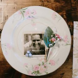 Throwback style and sweet moments all over this vintage wedding
