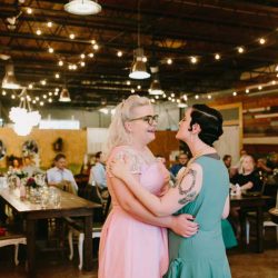 Throwback style and sweet moments all over this vintage wedding