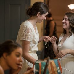 Macson Ledin UedaPhotography 005 low - Lauren & Lauren's sweet and laid-back wedding at a historic synagogue Lauren & Lauren's laid-back two-bride wedding at a historic synagogue