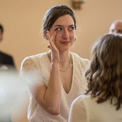 Macson Ledin UedaPhotography 033 low - Lauren & Lauren's sweet and laid-back wedding at a historic synagogue Macson Ledin UedaPhotography 033 low