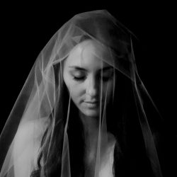 A darkly chic wedding with karaoke and Mexican meets Korean food