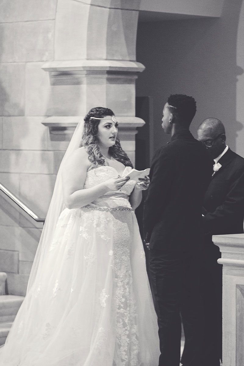 A modern Tuscan black tie wedding with plenty of DIY and style