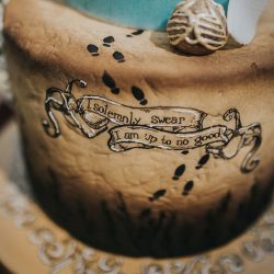 StyledHarryPotterWedding 0215 - Elegantly gorgeous Harry Potter wedding inspiration (with a cake to die for!) Elegantly gorgeous Harry Potter wedding decor