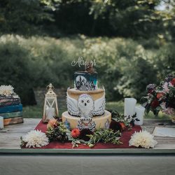 StyledHarryPotterWedding 0221 - Elegantly gorgeous Harry Potter wedding inspiration (with a cake to die for!) Elegantly gorgeous Harry Potter wedding inspiration (with a cake to die for!)