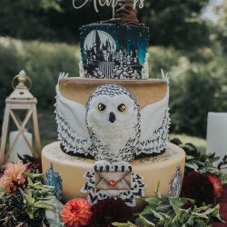 StyledHarryPotterWedding 0227 - Elegantly gorgeous Harry Potter wedding inspiration (with a cake to die for!) Elegantly gorgeous Harry Potter wedding inspiration (with a cake to die for!)