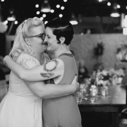 Throwback style and sweet moments all over this vintage wedding