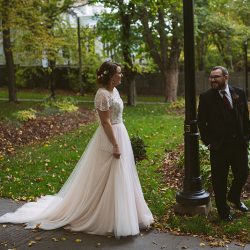 l m 248 X2 - A whimsical sitcom-themed wedding with a private vow reading A whimsical sitcom-themed wedding with a private vow reading