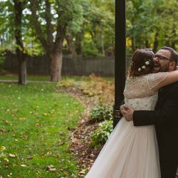 l m 257 X2 - A whimsical sitcom-themed wedding with a private vow reading A whimsical sitcom-themed wedding with a private vow reading