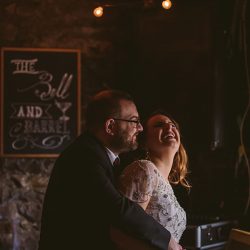 l m 610 XL - A whimsical sitcom-themed wedding with a private vow reading A whimsical sitcom-themed wedding with a private vow reading