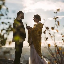 l m 662 XL - A whimsical sitcom-themed wedding with a private vow reading A whimsical sitcom-themed wedding with a private vow reading
