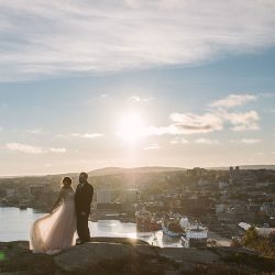 l m 683 X2 - A whimsical sitcom-themed wedding with a private vow reading A whimsical sitcom-themed wedding with a private vow reading