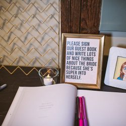 l m 754 X2 - A whimsical sitcom-themed wedding with a private vow reading A whimsical sitcom-themed wedding with a private vow reading