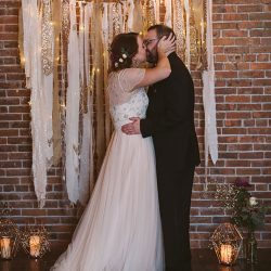 l m 819 XL - A whimsical sitcom-themed wedding with a private vow reading A whimsical sitcom-themed wedding with a private vow reading