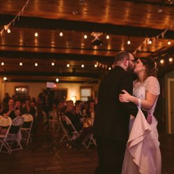 l m 929 X2 - A whimsical sitcom-themed wedding with a private vow reading A whimsical sitcom-themed wedding with a private vow reading