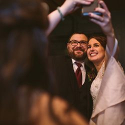 l m 944 X2 - A whimsical sitcom-themed wedding with a private vow reading A whimsical sitcom-themed wedding with a private vow reading