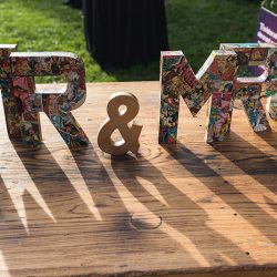 A goth meets nerd meets glam wedding with on-site ring tattoos