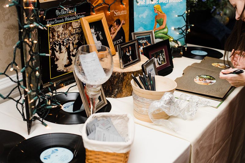 A little Disney & a lot of creative details at this Disney New Jersey wedding