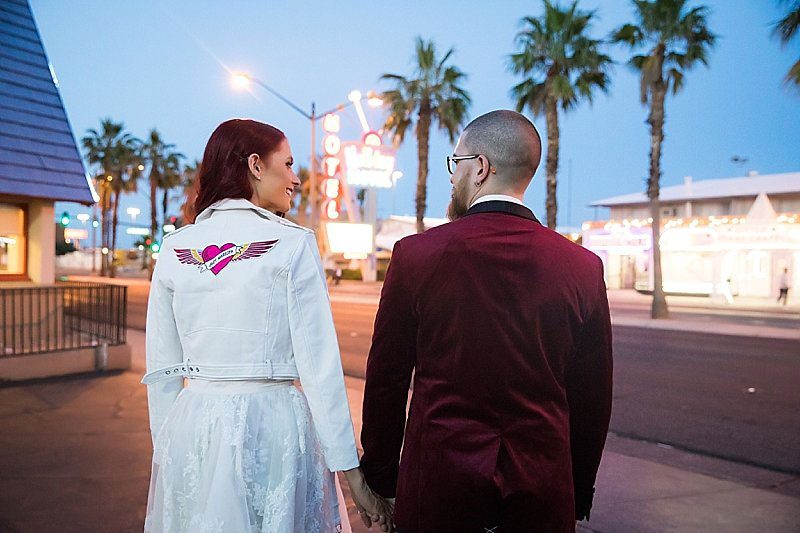 This Las Vegas elopement took Elvis on the road and finished up with pancakes galore