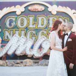 This Las Vegas wedding took Elvis on the road and finished up with pancakes galore