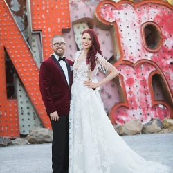 This Las Vegas wedding took Elvis on the road and finished up with pancakes galore