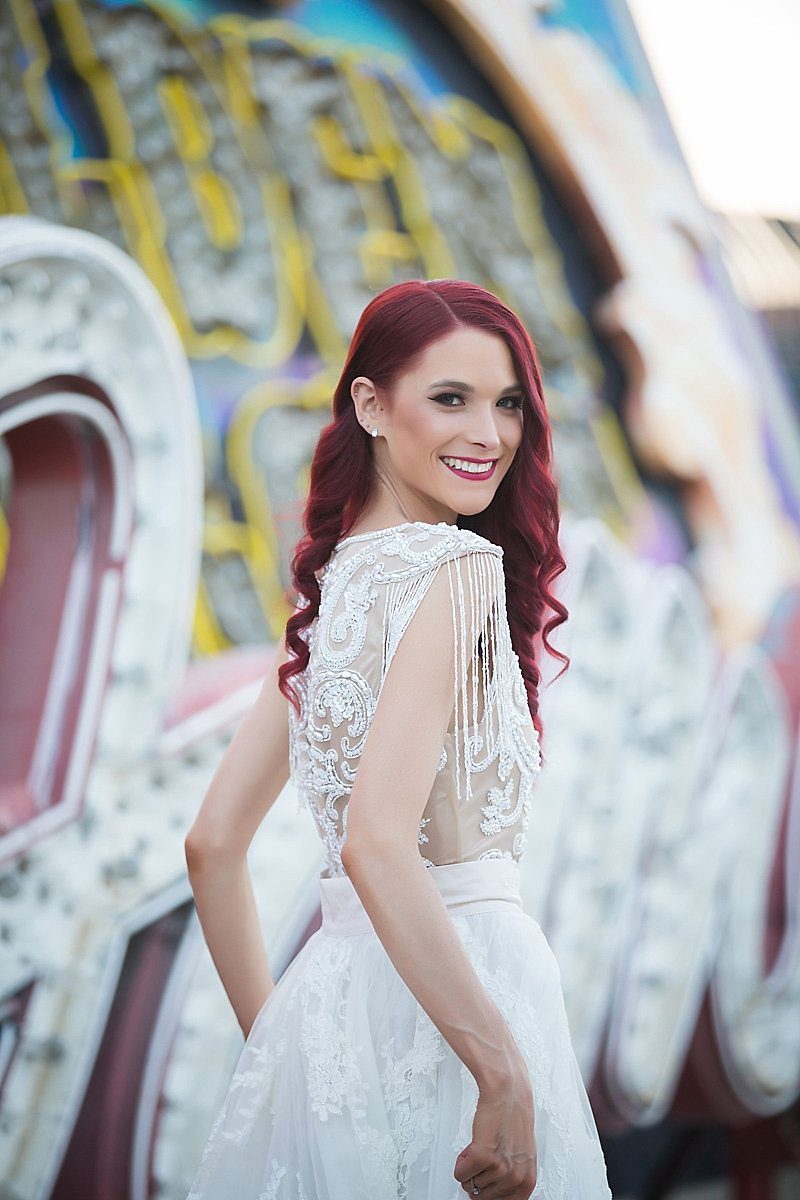 This Las Vegas wedding took Elvis on the road and finished up with pancakes galore