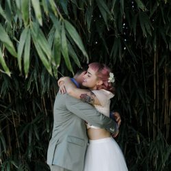 bandliz 1125 - Two brides had the sweetest DIY farm wedding you'll have seen yet This seaside intimate Portgual wedding is the sweetest thing you'll see today