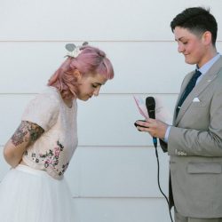 bandliz 1673 - Two brides had the sweetest DIY farm wedding you'll have seen yet This seaside Portuguese wedding is the sweetest thing you'll see today