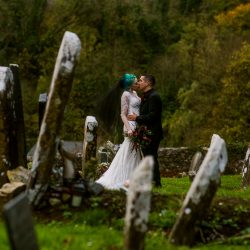 mrsredhead 79 1 - A goth castle wedding in Ireland with a stroll through the cemetery A goth castle wedding in Ireland with a stroll through the cemetery