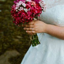 Beaches, bunnies, & a first performance at this hostel wedding in England