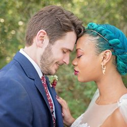 Stars meets nature: a subtly geeky lakeside wedding