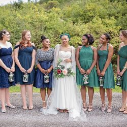 Stars meets nature: a subtly geeky lakeside wedding