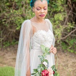 Stars meets nature: a subtly geeky lakeside wedding
