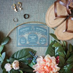 Stars meets nature: a subtly geeky lakeside wedding