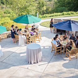 Stars meets nature: a subtly geeky lakeside wedding