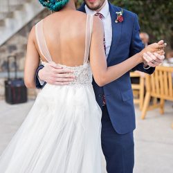 Stars meets nature: a subtly geeky lakeside wedding