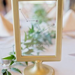 Stars meets nature: a subtly geeky lakeside wedding