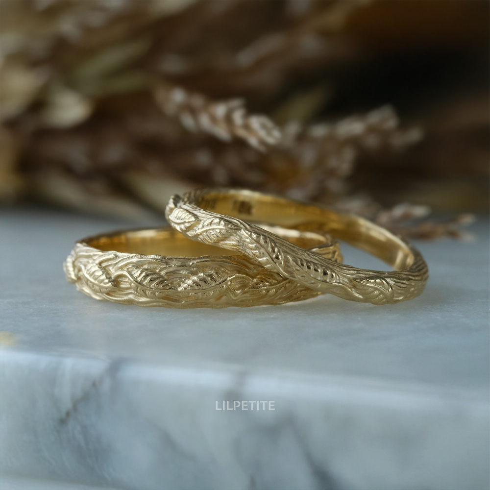 wedding band 18k