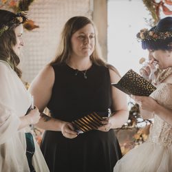 2017 10 14 Beth Kate Wedding 0211 - An Autumn witch lesbian wedding with tarot, tattoos, and beer An Autumn witch lesbian wedding with tarot, tattoos, and beer