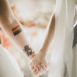 2017 10 14 Beth Kate Wedding 0300 - An Autumn witch lesbian wedding with tarot, tattoos, and beer An Autumn witch lesbian wedding with tarot, tattoos, and beer