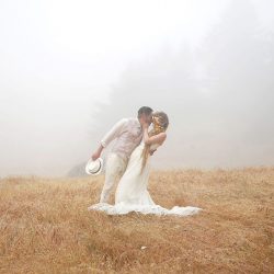 25810892467 a565775d7f k - A handmade Victorian picnic wedding in the mountains (with the most gorgeous rain & mist photos!) A handmade Victorian picnic wedding in the mountains (with the most gorgeous rain & mist photos!)