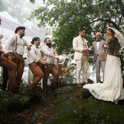25810918317 1b5671d7a3 k - A handmade Victorian picnic wedding in the mountains (with the most gorgeous rain & mist photos!) A handmade Victorian picnic wedding in the mountains (with the most gorgeous rain & mist photos!)