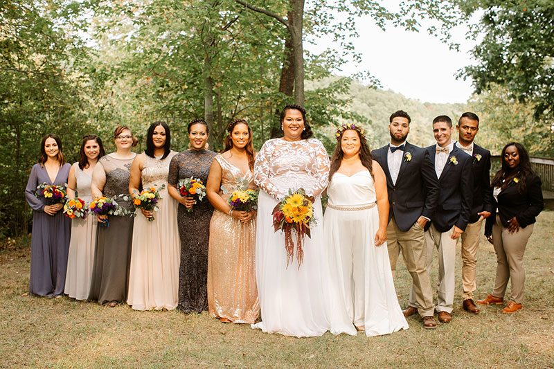 Camp Evermore: an ethereal autumnal wedding adventure