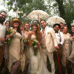 39786782695 fdb3d977e6 k - A handmade Victorian picnic wedding in the mountains (with the most gorgeous rain & mist photos!) A handmade Victorian picnic wedding in the mountains (with the most gorgeous rain & mist photos!)