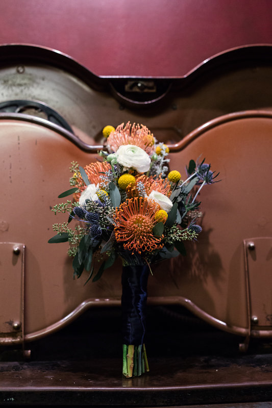 This fun Chicago wedding and rock show