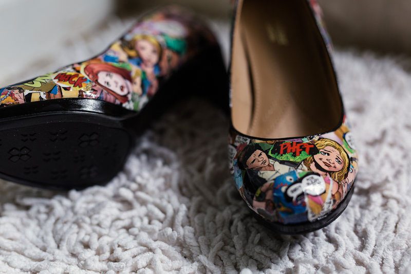 hip Chicago wedding and rock show